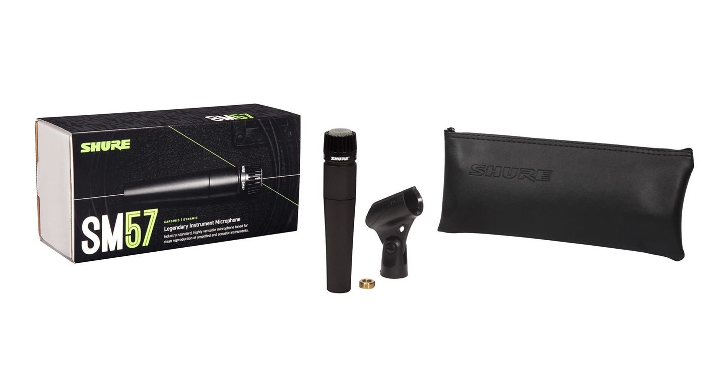 Shure SM57 Dynamic Instrument Microphone - electronicsexpo.com - Microphones
