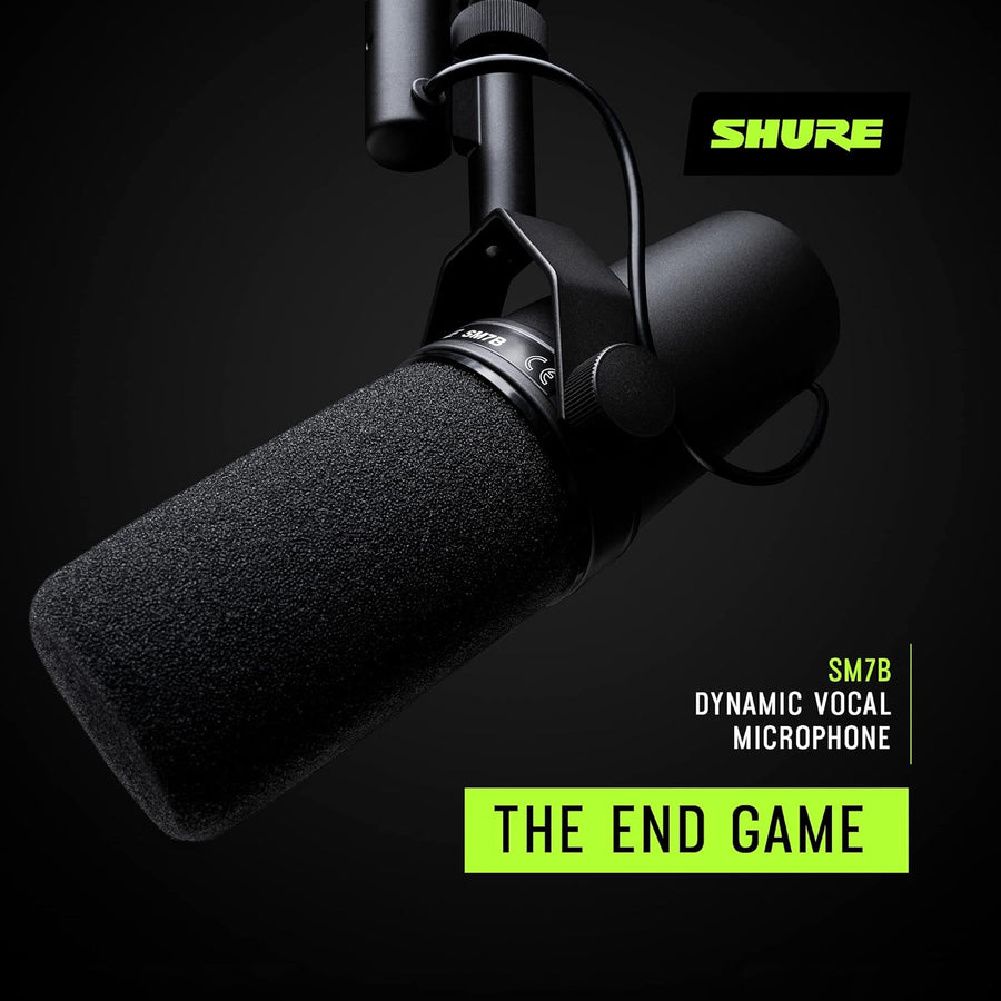 Shure SM7B Cardioid Dynamic Microphone - electronicsexpo.com - Microphones