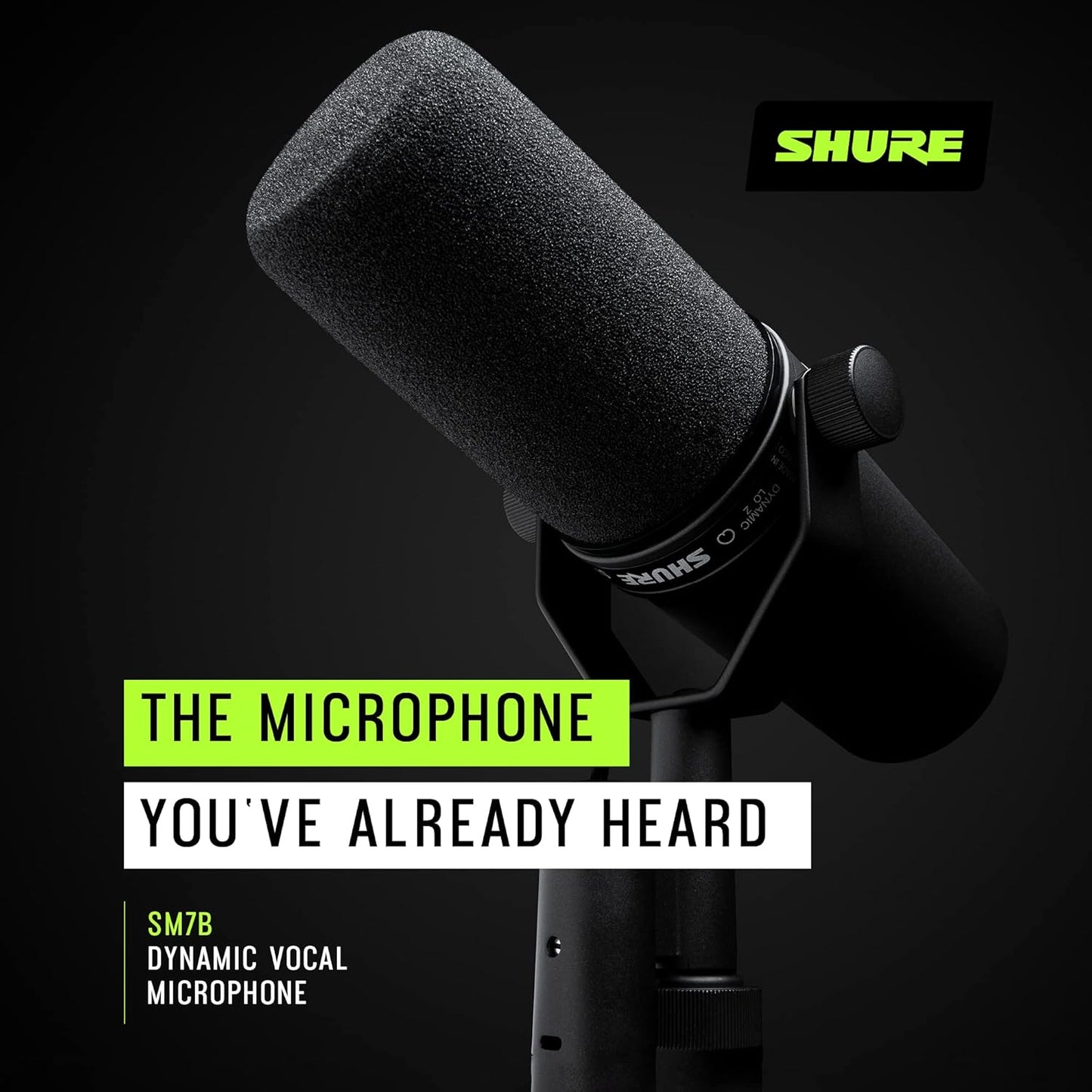 Shure SM7B Cardioid Dynamic Microphone - electronicsexpo.com - Microphones