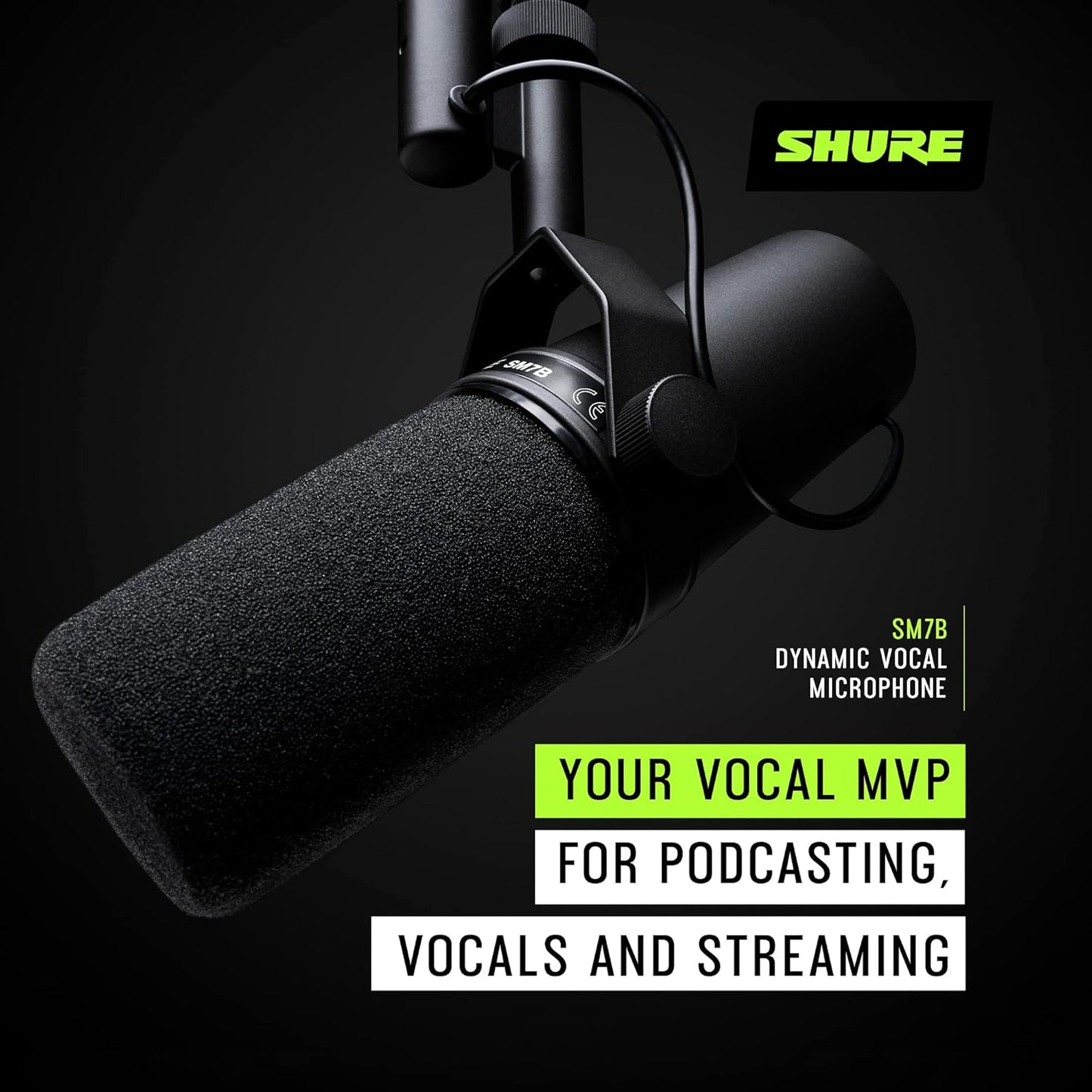 Shure SM7B Cardioid Dynamic Microphone - electronicsexpo.com - Microphones