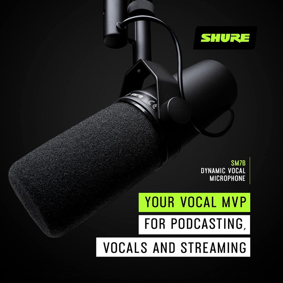 Shure SM7B Cardioid Dynamic Microphone - electronicsexpo.com - Microphones