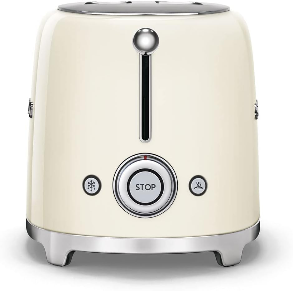 SMEG 2 Slice Toaster with 6 Presets and Defrost Function and Removable Crumb Tray - electronicsexpo.com - Toasters & Toaster Ovens
