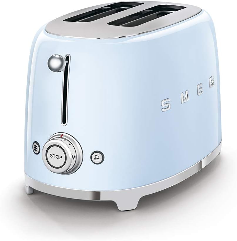 SMEG 2 Slice Toaster with 6 Presets and Defrost Function and Removable Crumb Tray - electronicsexpo.com - Toasters & Toaster Ovens