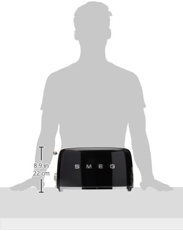 SMEG 4 Slice Toaster TSF02 Long Slot Toaster with Wide Slots - electronicsexpo.com - Toasters & Toaster Ovens