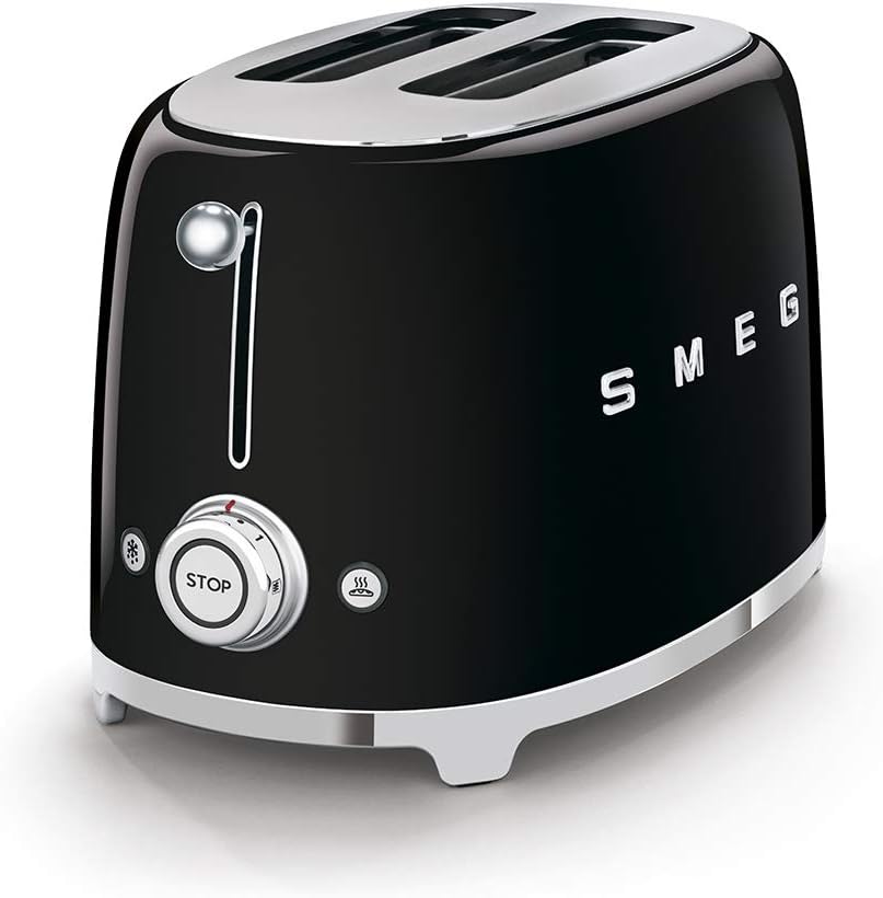 SMEG 4 Slice Toaster TSF02 Long Slot Toaster with Wide Slots - electronicsexpo.com - Toasters & Toaster Ovens