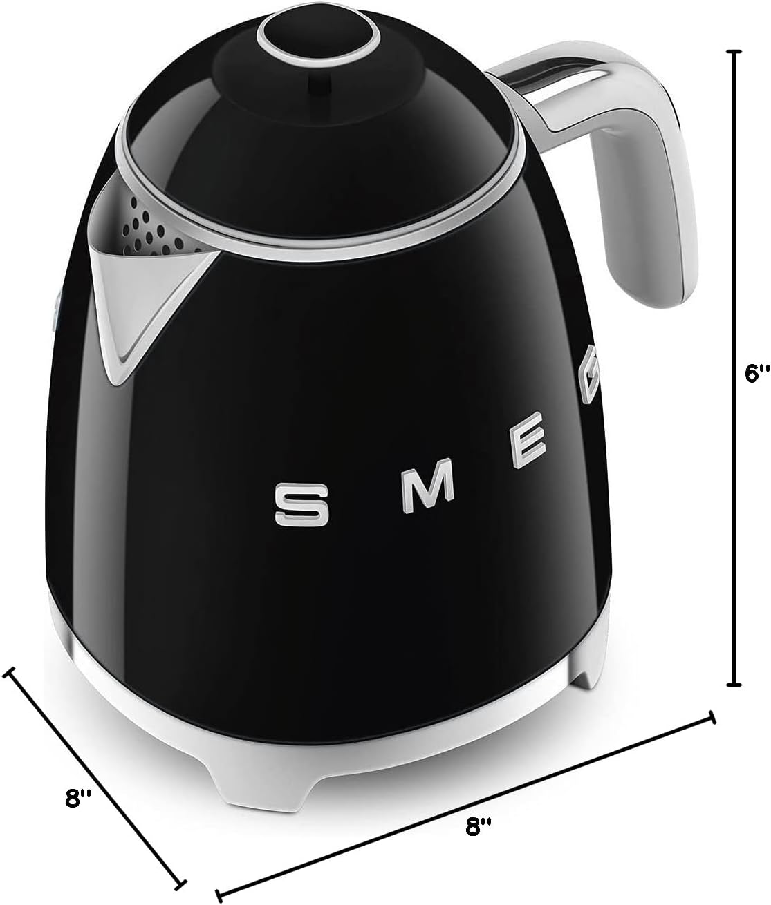 SMEG Mini 50's Retro Style 3 Cup Electric Kettle - electronicsexpo.com - Electric Tea Kettles