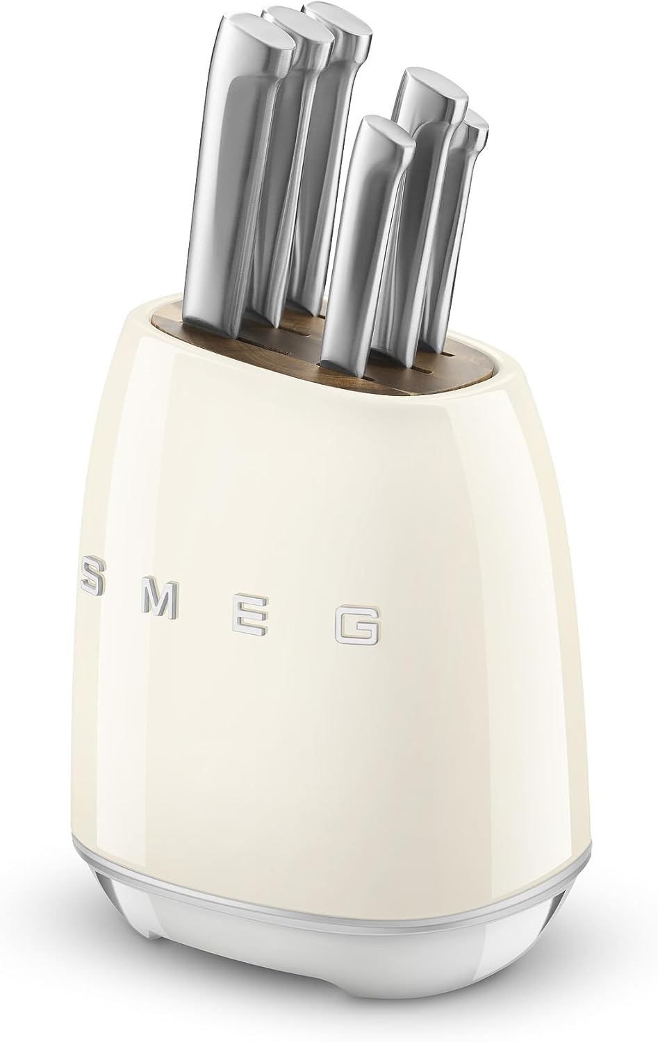 SMEG Stainless Steel Knife Block Set - electronicsexpo.com - Knife Blocks