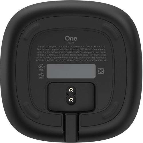 Sonos One Wireless Streaming Smart Speaker with Built-In Amazon Alexa, Google Assistant, and Apple AirPlay 2 (Open Box)