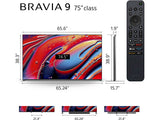 Sony BRAVIA 9 (K75XR90) Smart Mini LED 4K UHD TV with HDR (75") - electronicsexpo.com - Televisions