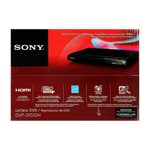 Sony DVP-SR510H DVD Player - electronicsexpo.com-CD Players + Blu Ray + Cassettes