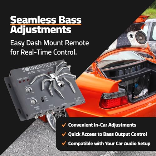 SoundStream BX - 10X Bass Restoration Processor with Parametric Bass Equalizer, Digital Bass Processor - electronicsexpo.com - Car Amplifiers + Equalizers