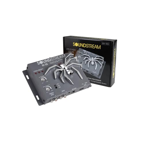 SoundStream BX - 10X Bass Restoration Processor with Parametric Bass Equalizer, Digital Bass Processor - electronicsexpo.com - Car Amplifiers + Equalizers