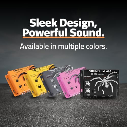 SoundStream BX - 10X Bass Restoration Processor with Parametric Bass Equalizer, Digital Bass Processor - electronicsexpo.com - Car Amplifiers + Equalizers