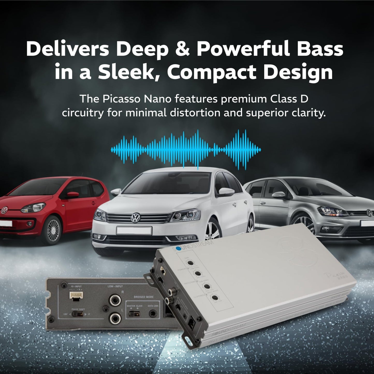 Soundstream Picasso Nano PN1.3000DX Monoblock Class D Car Stereo Amplifier - electronicsexpo.com - Car Amplifiers + Equalizers