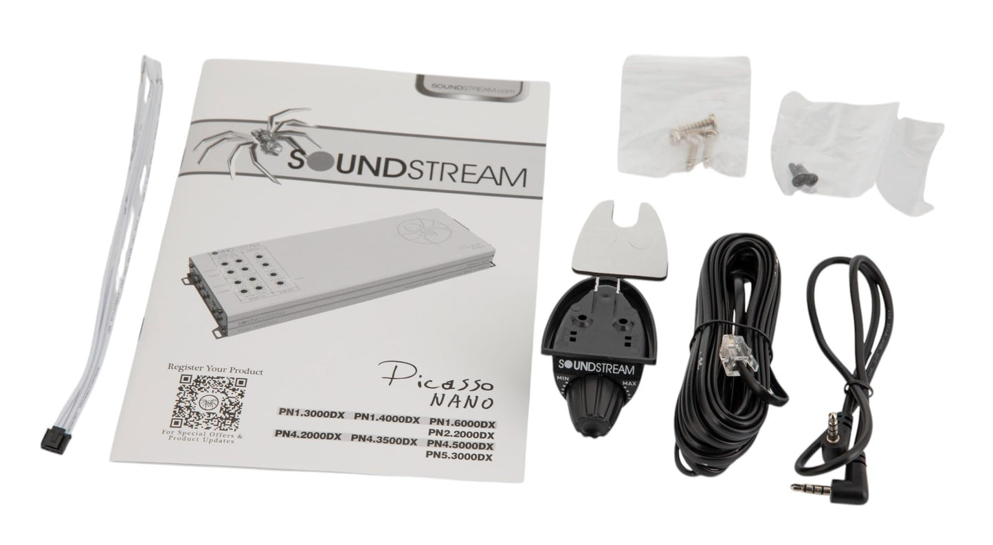 Soundstream Picasso Nano PN1.4000DX Monoblock Class D Car Stereo Amplifier - electronicsexpo.com - Car Amplifiers + Equalizers