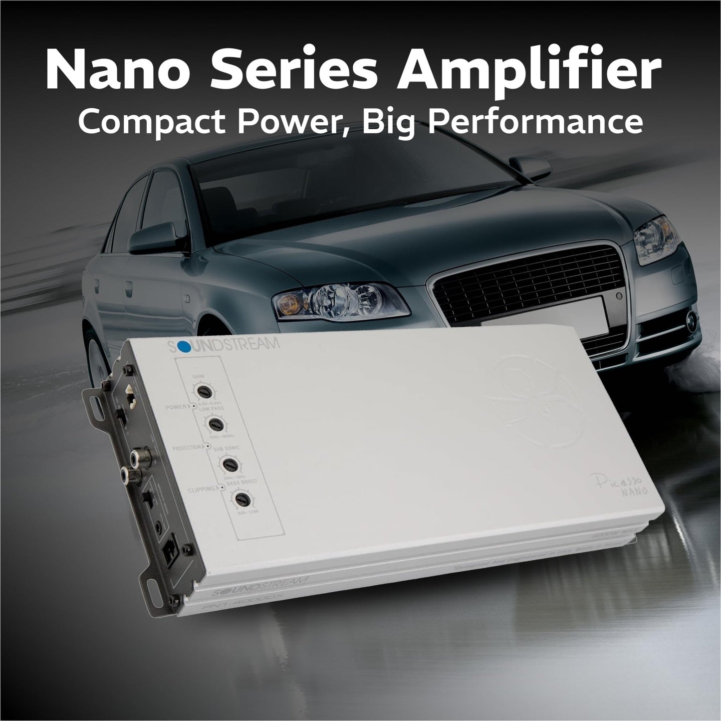 Soundstream Picasso Nano PN1.4000DX Monoblock Class D Car Stereo Amplifier - electronicsexpo.com - Car Amplifiers + Equalizers