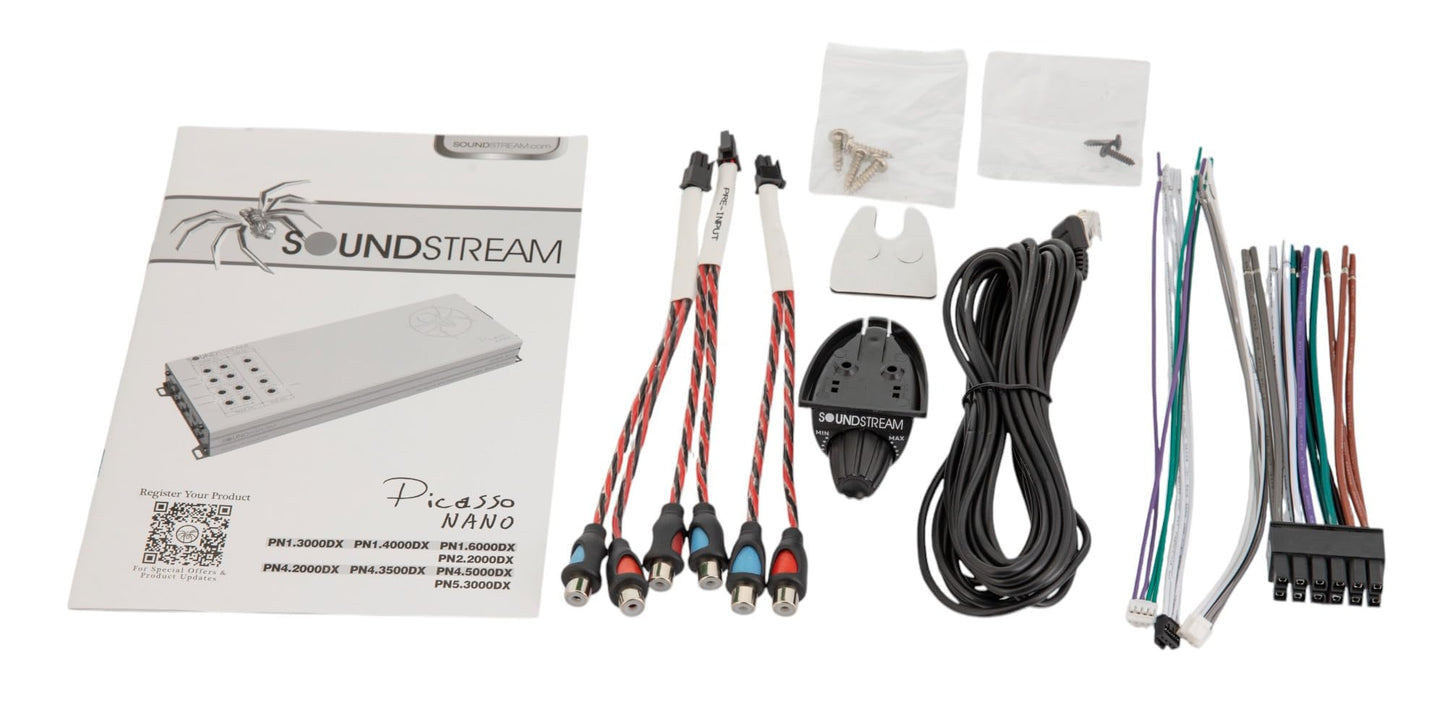 Soundstream Picasso Nano PN5.3000DX, Compact Multi Channel Car Stereo Amplifier - electronicsexpo.com - Car Amplifiers + Equalizers