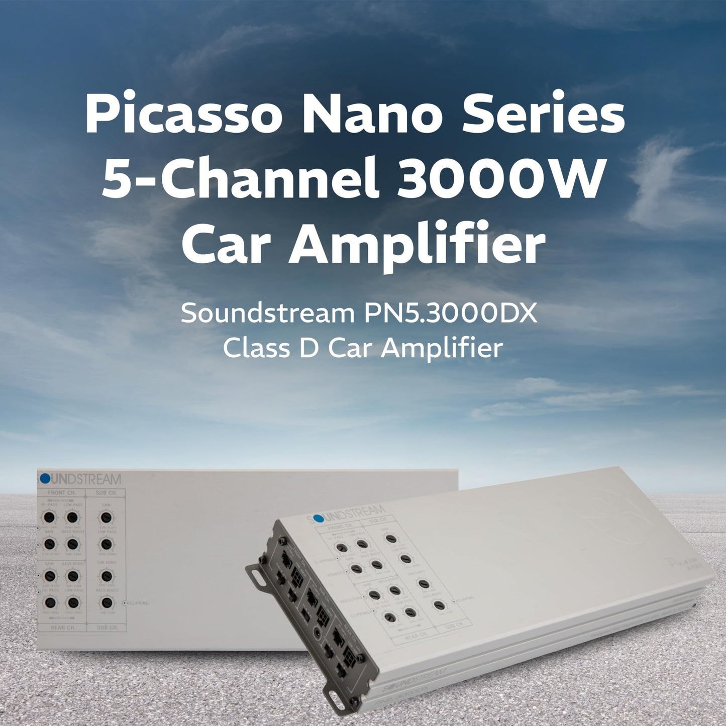 Soundstream Picasso Nano PN5.3000DX, Compact Multi Channel Car Stereo Amplifier - electronicsexpo.com - Car Amplifiers + Equalizers