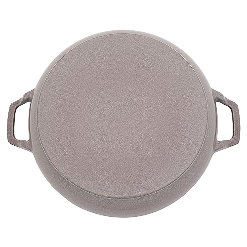 Staub Cast Iron 3.5 - qt Braiser with Glass Lid (Lilac) - electronicsexpo.com - Dutch Ovens