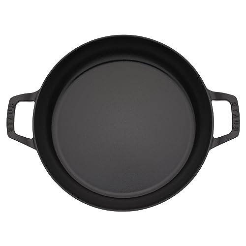 Staub Cast Iron 3.5 - qt Braiser with Glass Lid (Lilac) - electronicsexpo.com - Dutch Ovens