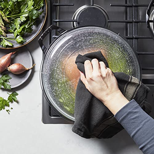 Staub Cast Iron Braiser with Glass Lid, Dutch Oven, 3.5qt, serves 3 - 4 (Matte Black) - electronicsexpo.com - Dutch Ovens