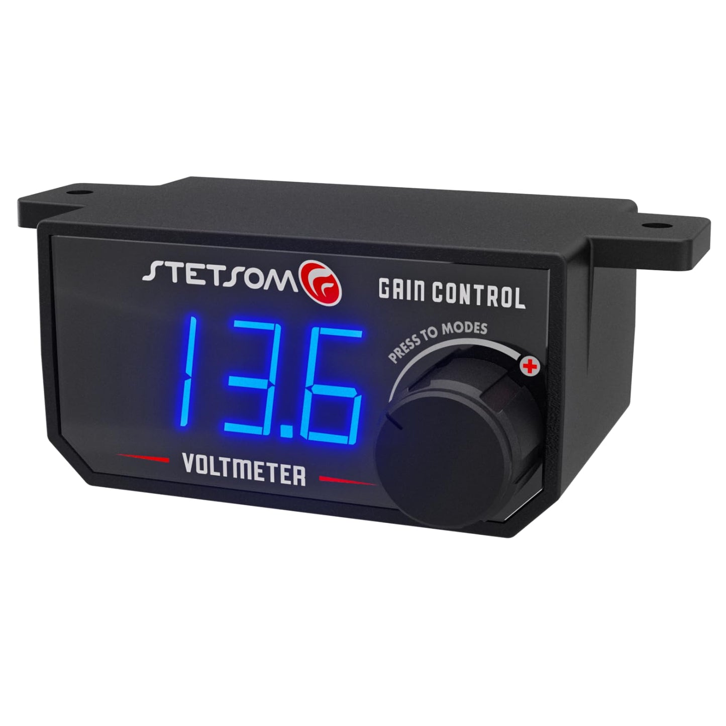 Stetsom 4 - in - 1 Bass Knob: Gain, Voltmeter, RCA Converter, Car Amp Switch - electronicsexpo.com - Car Amplifiers + Equalizers