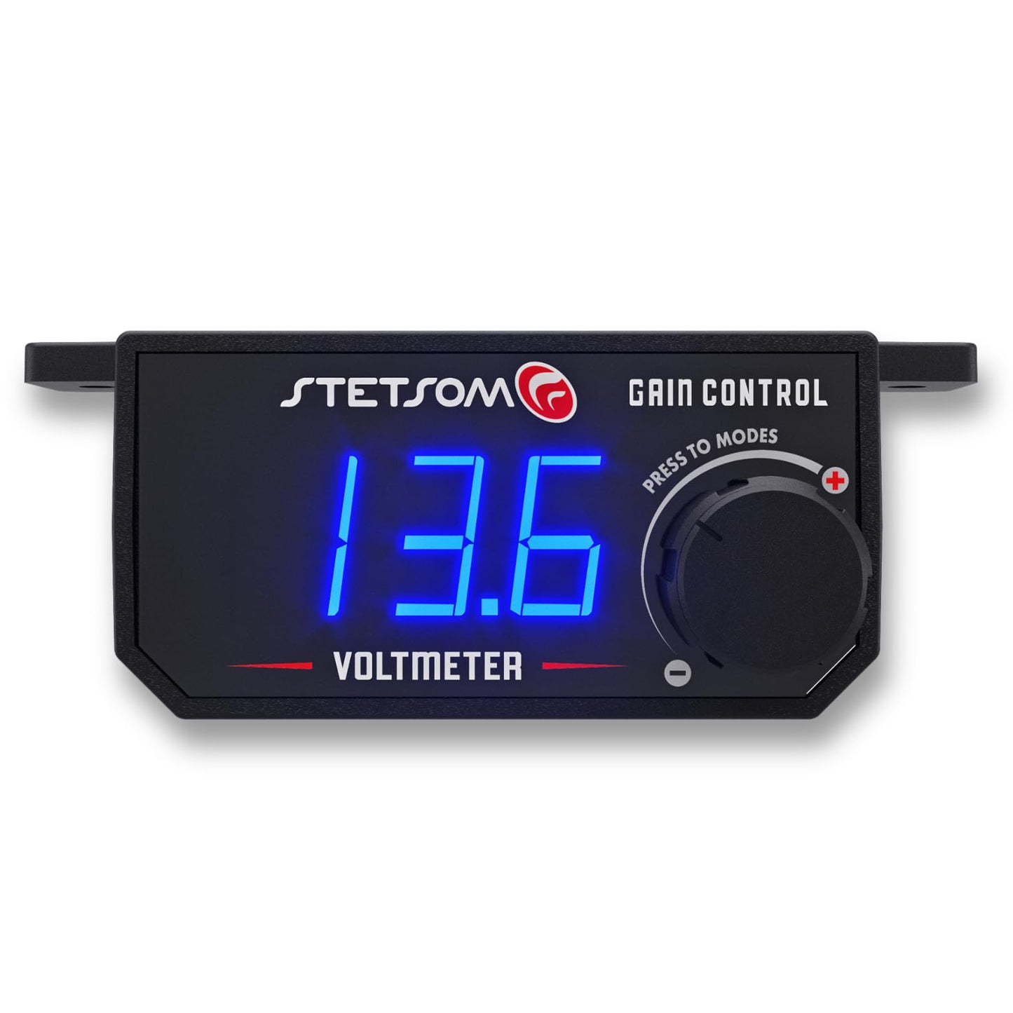 Stetsom 4 - in - 1 Bass Knob: Gain, Voltmeter, RCA Converter, Car Amp Switch - electronicsexpo.com - Car Amplifiers + Equalizers