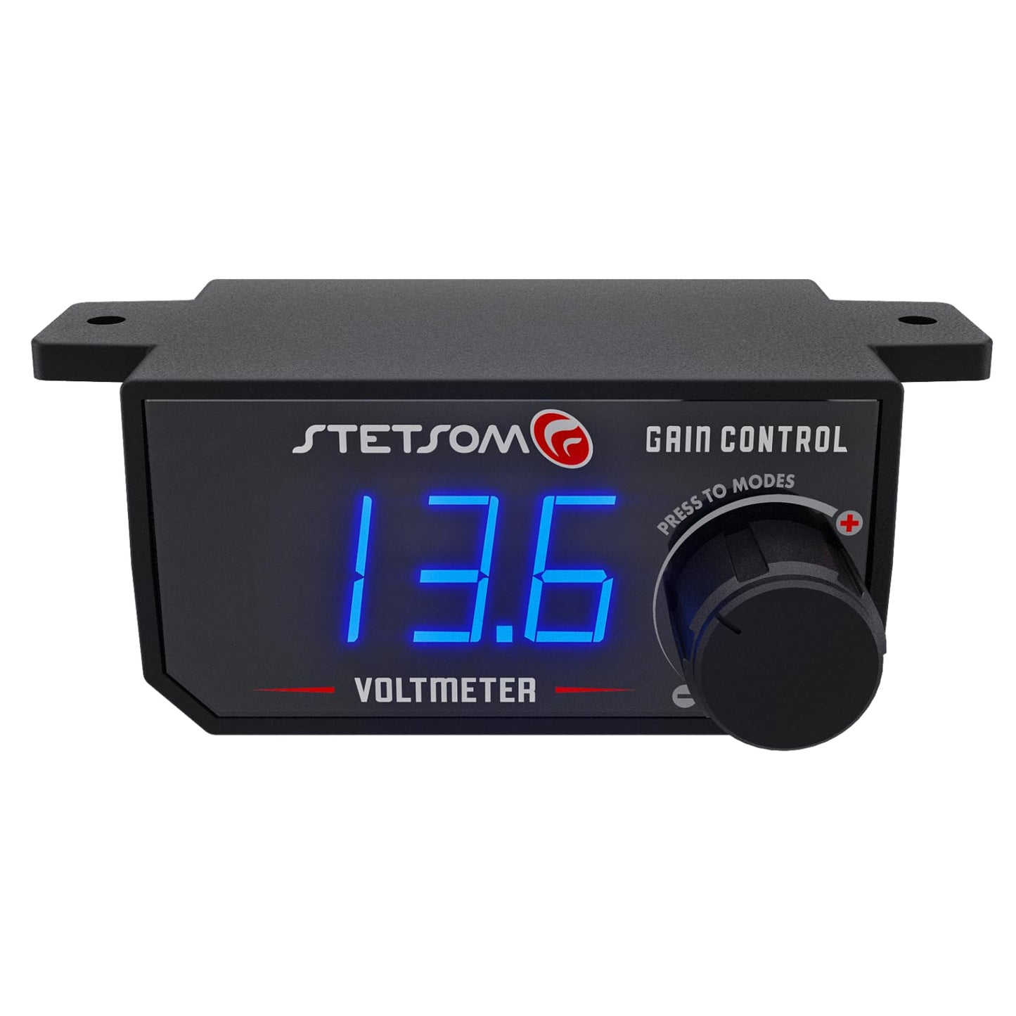 Stetsom 4 - in - 1 Bass Knob: Gain, Voltmeter, RCA Converter, Car Amp Switch - electronicsexpo.com - Car Amplifiers + Equalizers
