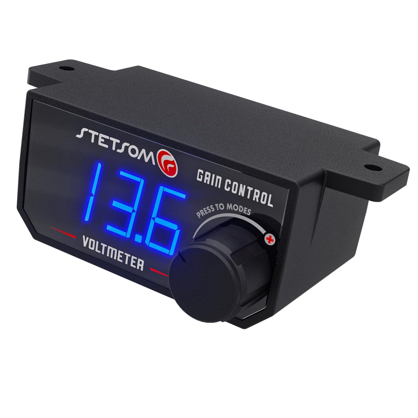 Stetsom 4 - in - 1 Bass Knob: Gain, Voltmeter, RCA Converter, Car Amp Switch - electronicsexpo.com - Car Amplifiers + Equalizers