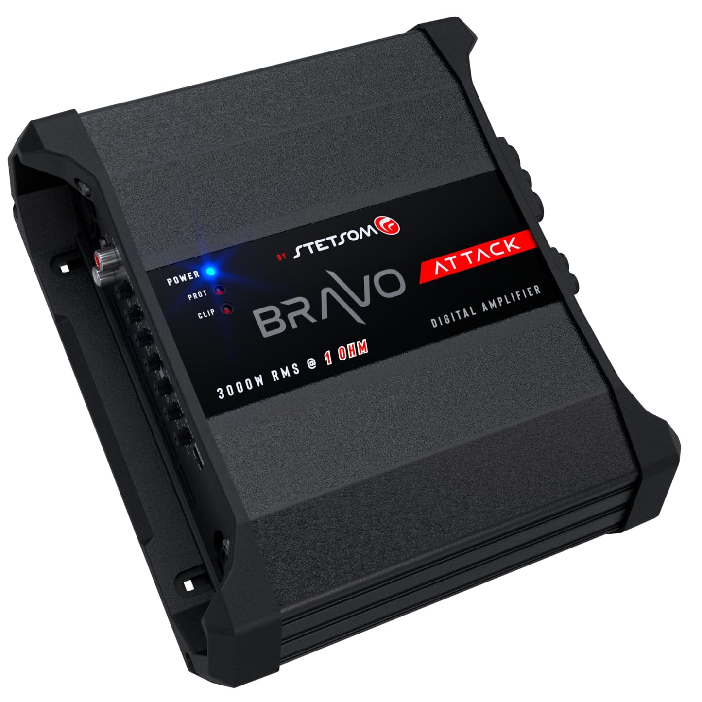 Stetsom Bravo Attack 3000 1 Ohm Mono Car Amplifier - electronicsexpo.com - Car Amplifiers + Equalizers