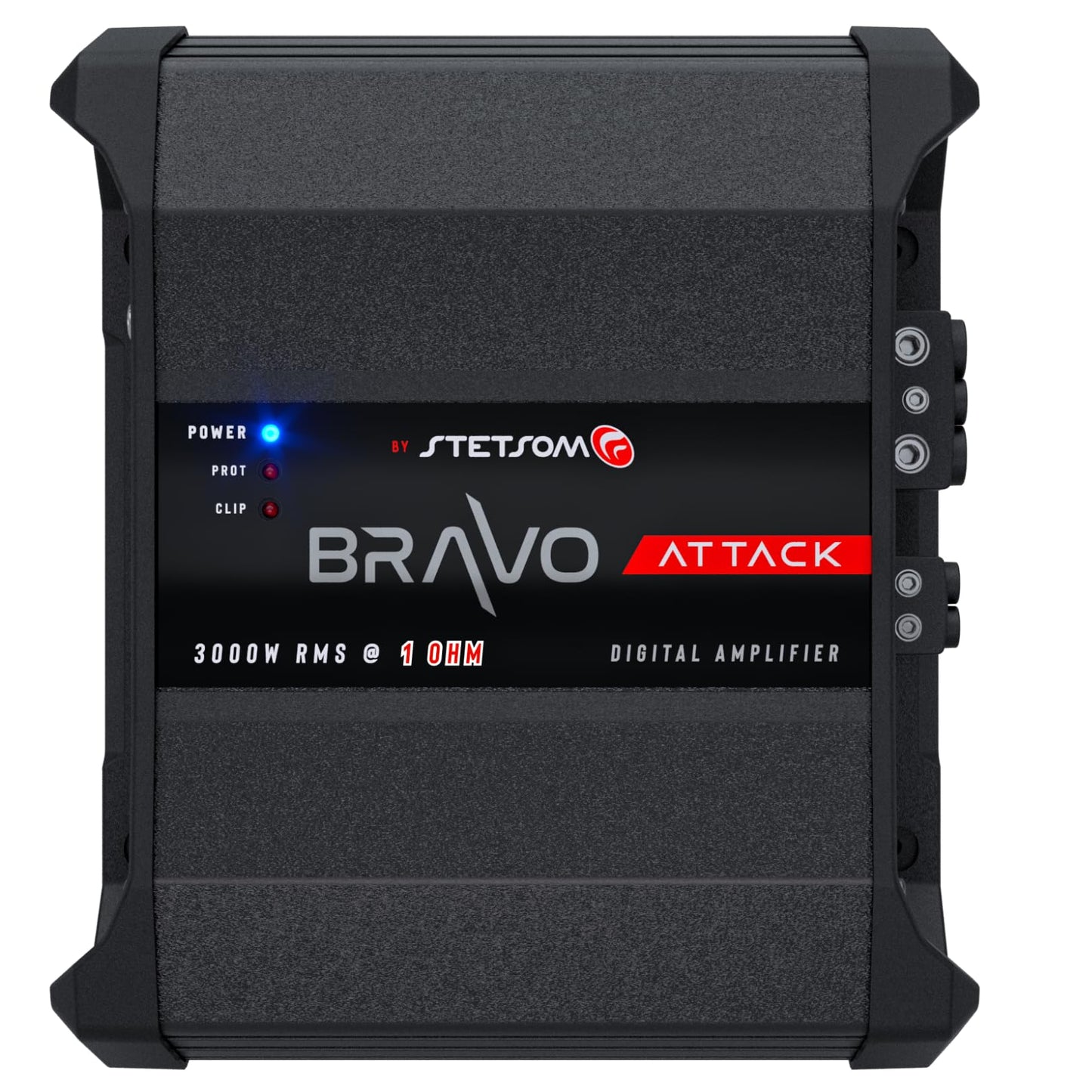Stetsom Bravo Attack 3000 1 Ohm Mono Car Amplifier - electronicsexpo.com - Car Amplifiers + Equalizers