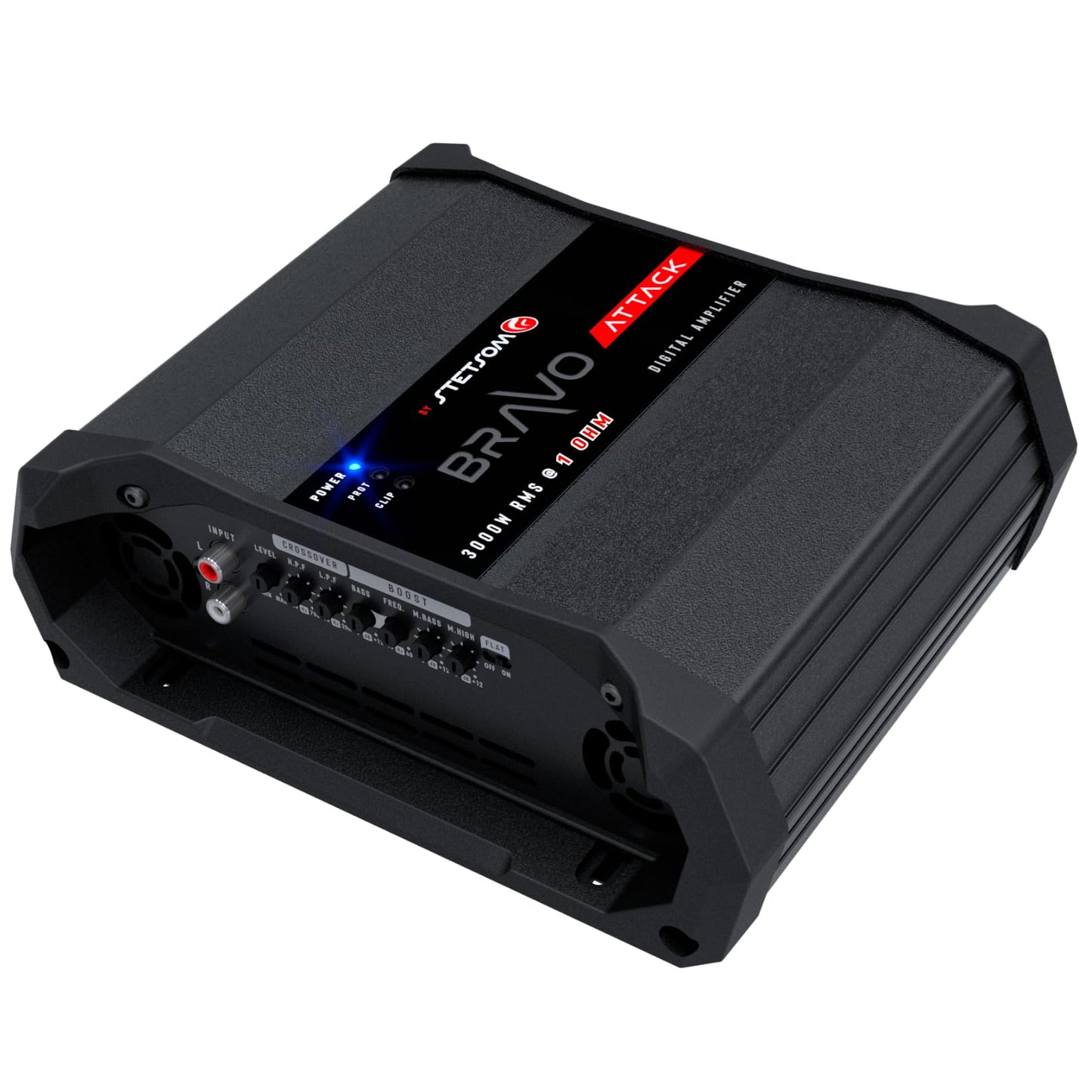Stetsom Bravo Attack 3000 1 Ohm Mono Car Amplifier - electronicsexpo.com - Car Amplifiers + Equalizers