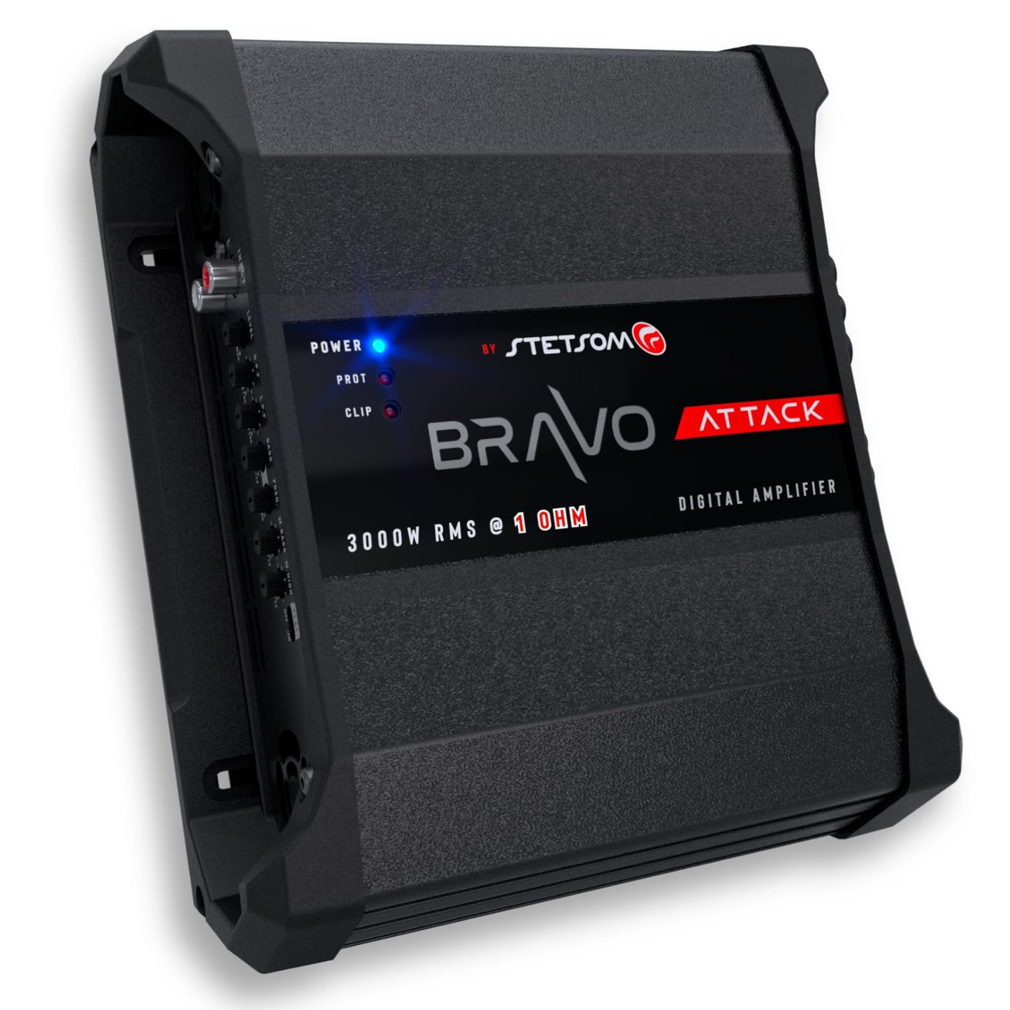 Stetsom Bravo Attack 3000 1 Ohm Mono Car Amplifier - electronicsexpo.com - Car Amplifiers + Equalizers