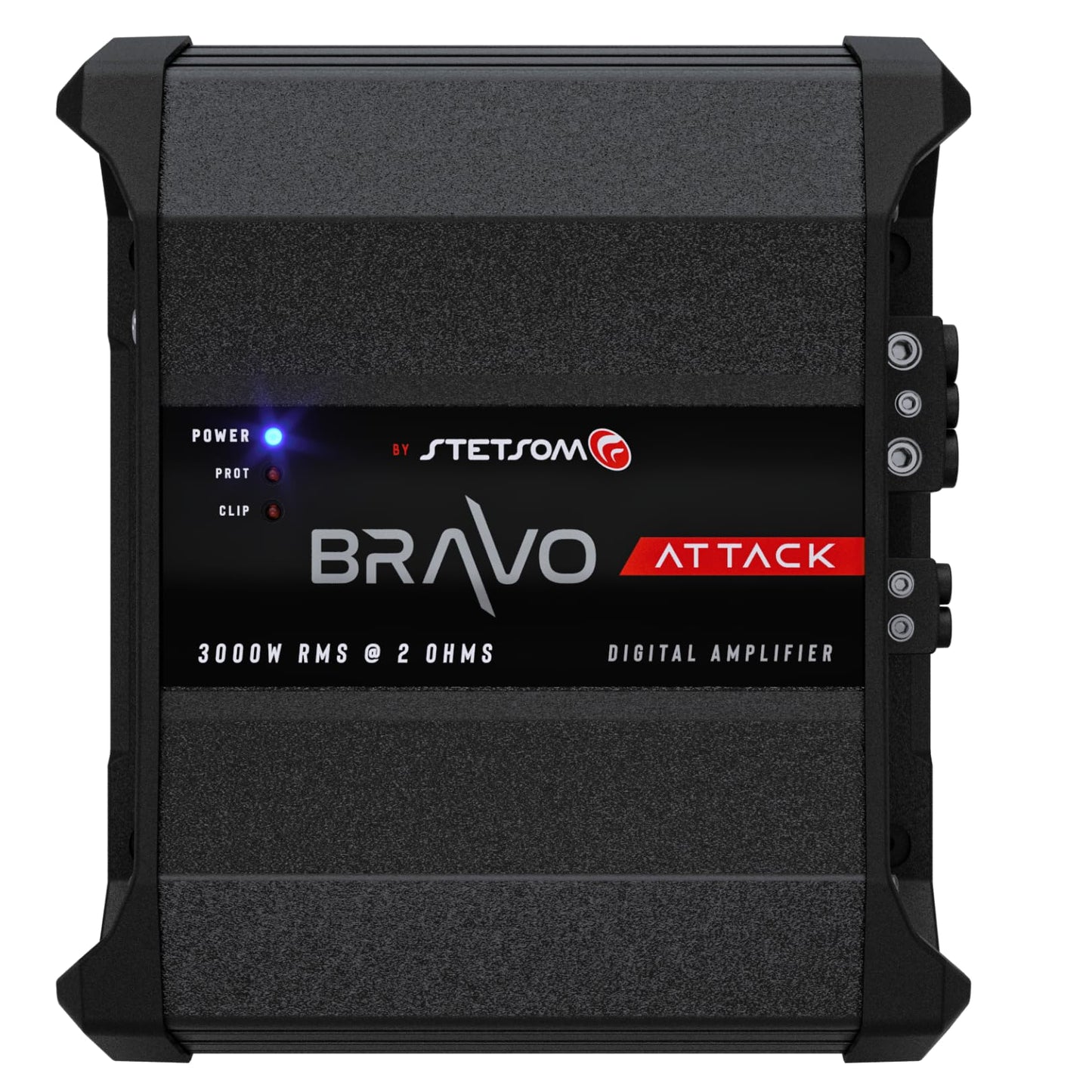 Stetsom Bravo Attack 3000 2 Ohms Mono Car Amplifier - electronicsexpo.com - Car Amplifiers + Equalizers