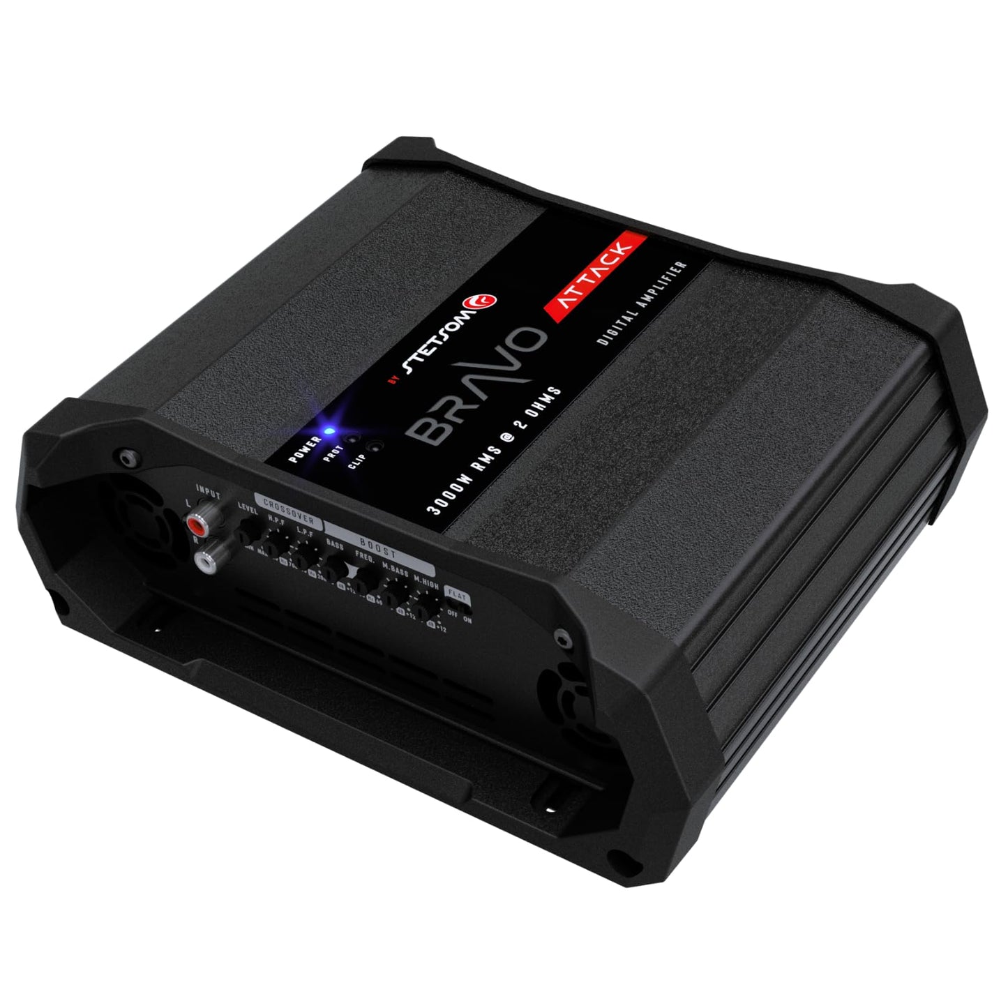 Stetsom Bravo Attack 3000 2 Ohms Mono Car Amplifier - electronicsexpo.com - Car Amplifiers + Equalizers