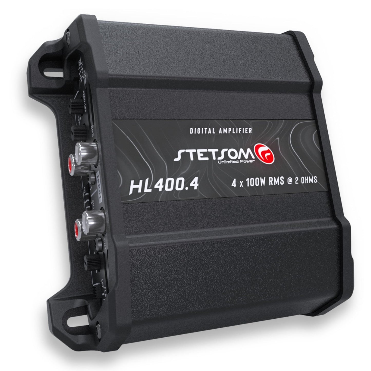 Stetsom HL 400x4 2 Ohms Compact Digital 4 Channel Car Amplifier - electronicsexpo.com - Car Amplifiers + Equalizers