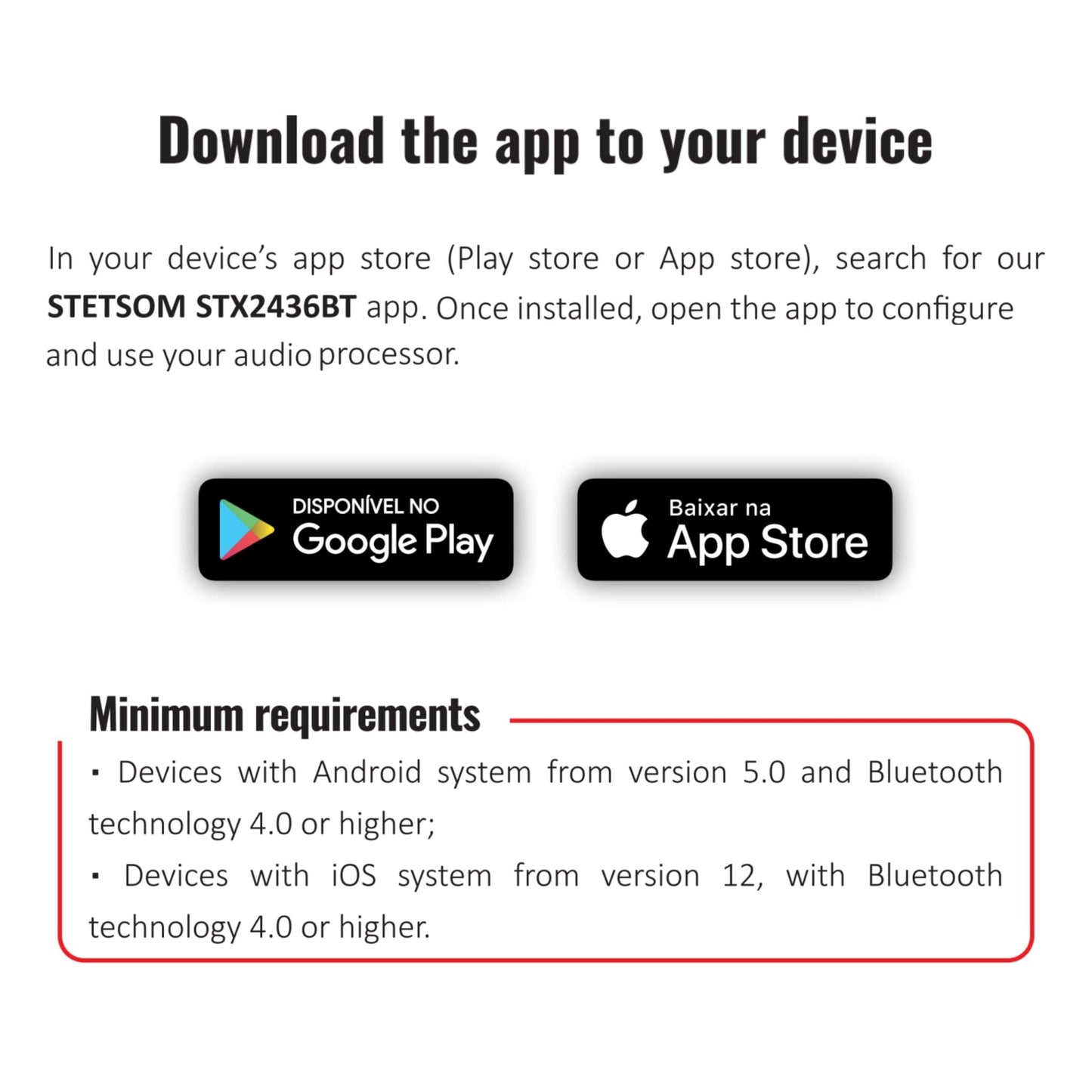 Stetsom STX 2436 Bluetooth DSP PRO Digital Signal Processor - electronicsexpo.com - Signal Processors