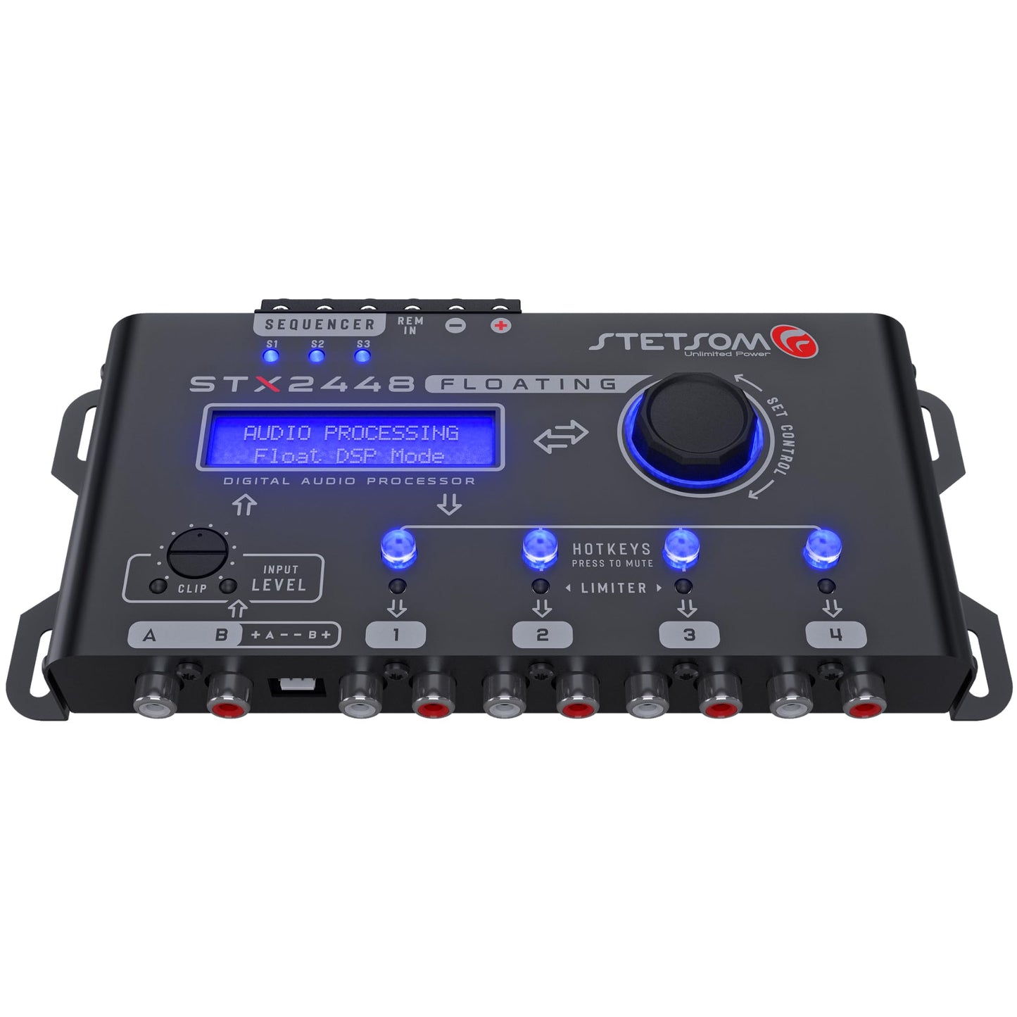 Stetsom STX2448 Floating Pro Full Professional DSP, Digital Signal, Processor PRO, Crossover & Graphic Equalizer 15 Bands - electronicsexpo.com - Car Amplifiers + Equalizers
