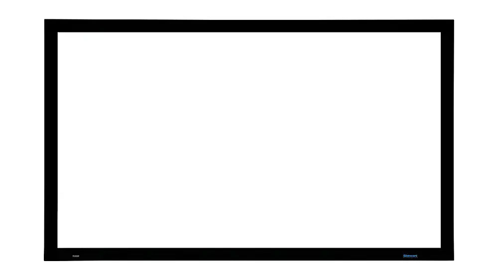 Stewart Filmscreen Wallscreen Deluxe 120" Fixed - Frame HDTV (Firehawk G5 1.1) - electronicsexpo.com - Projector Screens