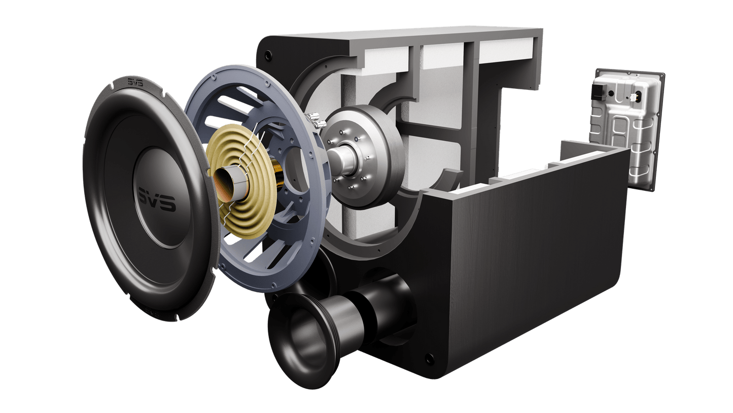 SVS PB - 3000 R|Evolution Ported Subwoofer (Black Ash) - electronicsexpo.com - Subwoofers