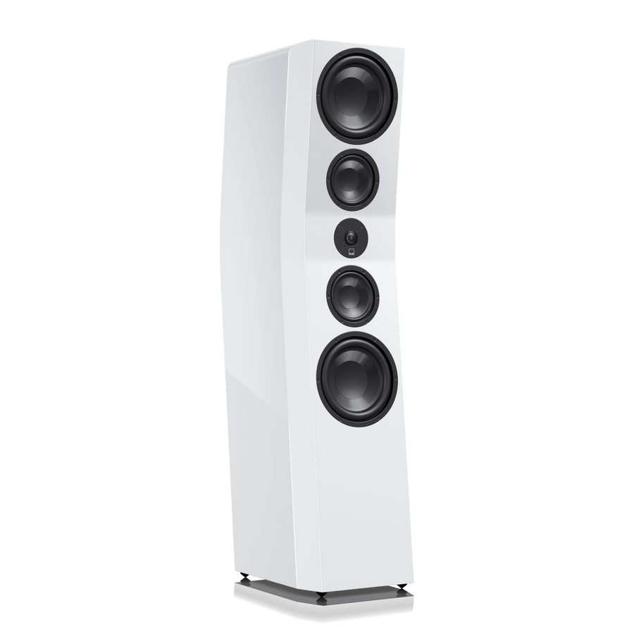 SVS Ultra Evolution Pinnacle Floor Standing Speaker Each (Open Box) - electronicsexpo.com-Floor Standing SpeakersSVSUEPINGWOBPiano Gloss White