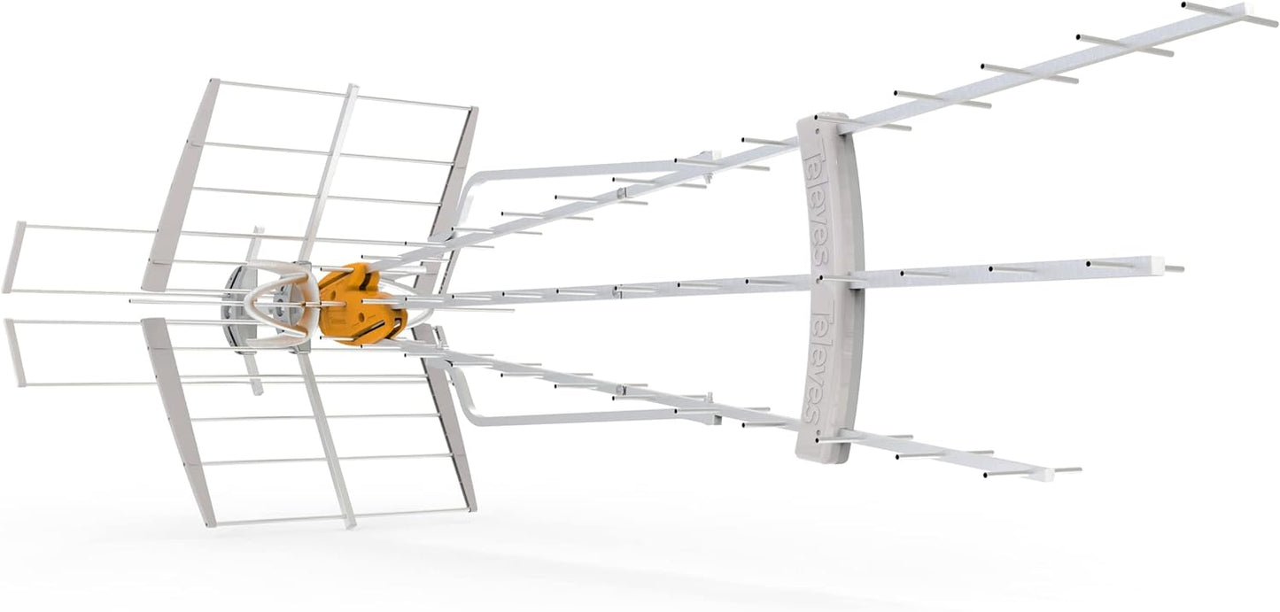 Televes 149884 DATBOSS LR Mix Hi - VHF UHF Long Range Antenna - electronicsexpo.com - TV Antennas