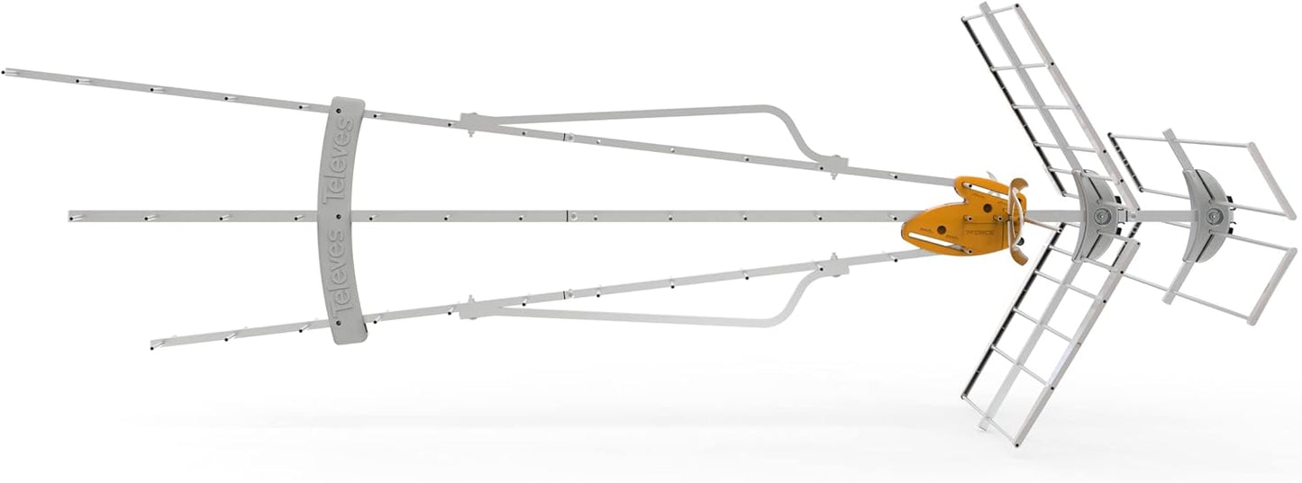 Televes 149884 DATBOSS LR Mix Hi - VHF UHF Long Range Antenna - electronicsexpo.com - TV Antennas