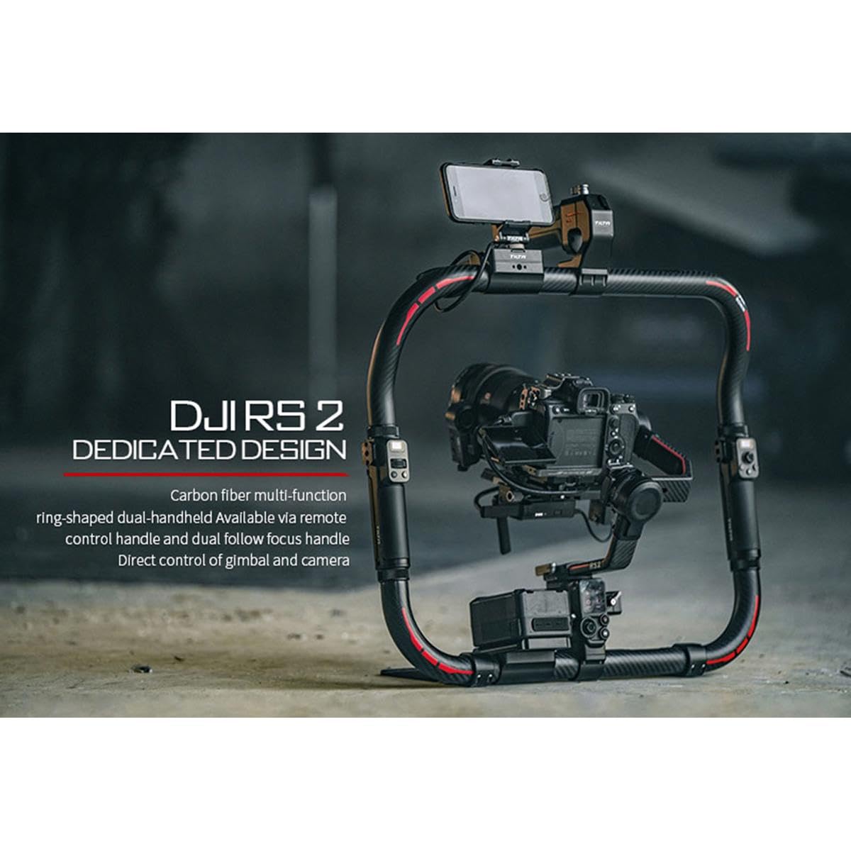 Tilta Advanced Ring Grip for DJI RS 2 Gimbal - electronicsexpo.com - Camera Accessories