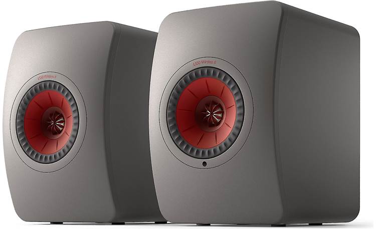 KEF LS50 Wireless II Powered Stereo Speakers With Wi-Fi, Bluetooth, and Apple AirPlay (Pair)