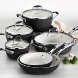 Tramontina 80110/525DS Gourmet Ceramica Deluxe Cookware Set - electronicsexpo.com - Cookware Sets