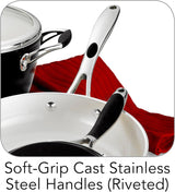 Tramontina 80110/525DS Gourmet Ceramica Deluxe Cookware Set - electronicsexpo.com - Cookware Sets