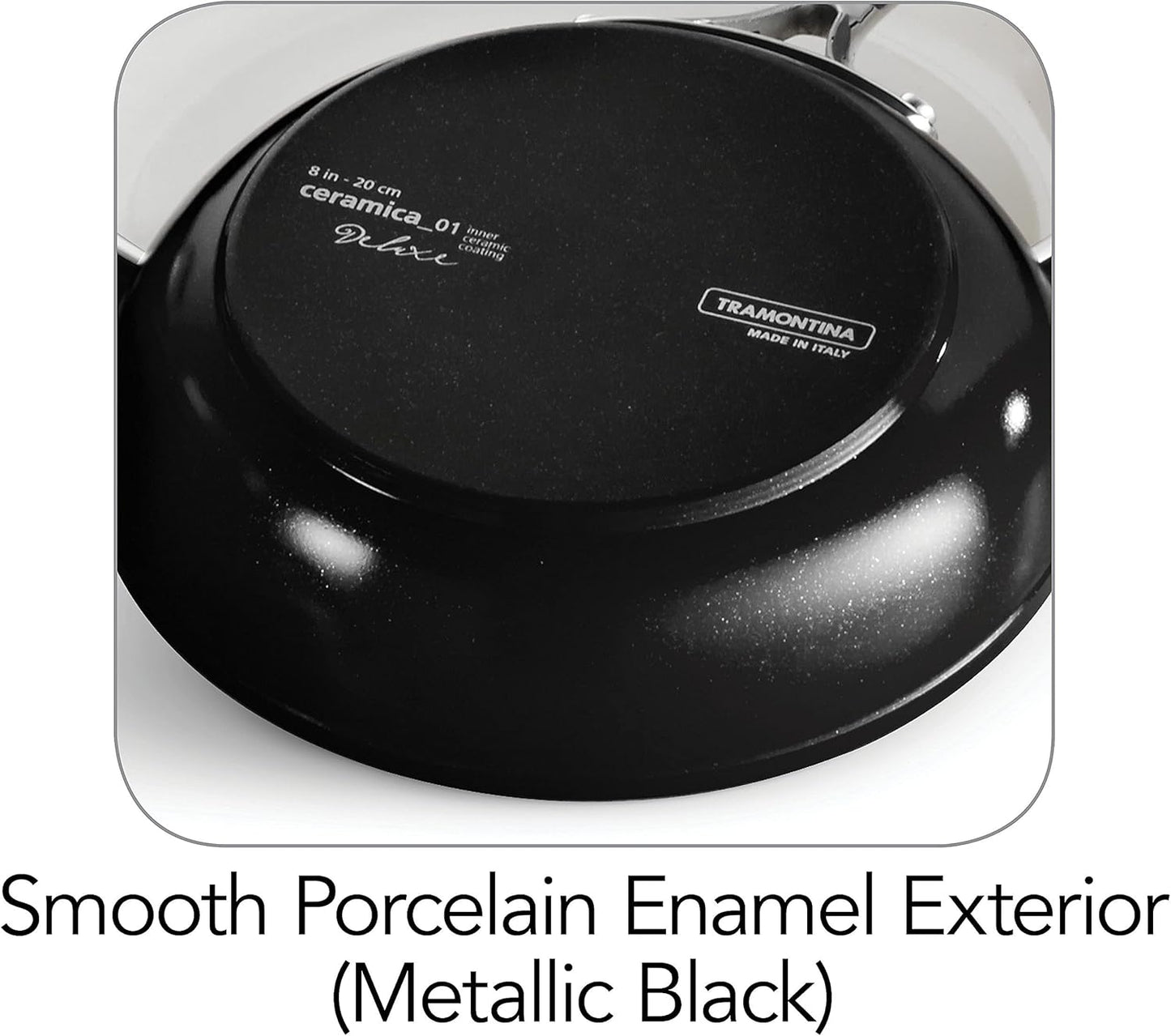 Tramontina 80110/525DS Gourmet Ceramica Deluxe Cookware Set - electronicsexpo.com - Cookware Sets