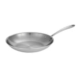 Tramontina Boston Tri - Ply Clad Stainless Steel 12" Large Frying Pan, Induction - Ready Skillet, Dishwasher - Safe, NSF - Certified - electronicsexpo.com - Frying Pans & Skillets