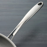 Tramontina Boston Tri - Ply Clad Stainless Steel 12" Large Frying Pan, Induction - Ready Skillet, Dishwasher - Safe, NSF - Certified - electronicsexpo.com - Frying Pans & Skillets